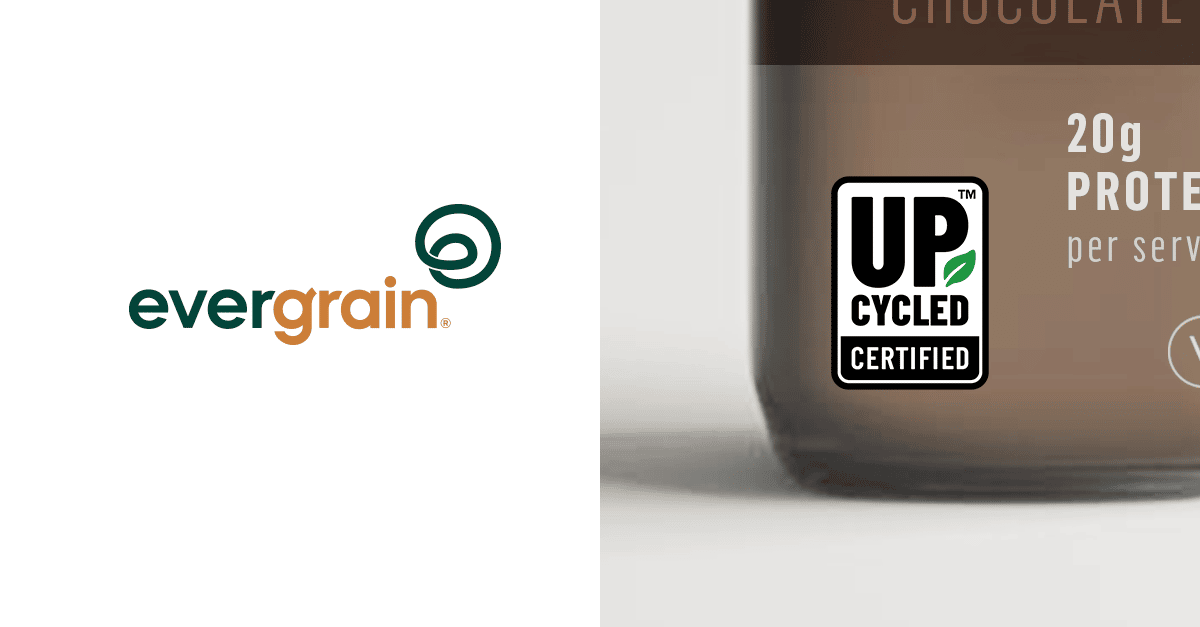 EverGrain Ingredients Among the First Global Plant-Based Protein Suppliers to Achieve the Upcycled Food Association’s Certification